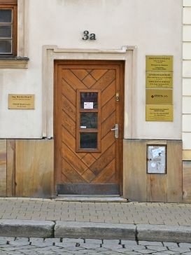 Vstupní vchod do budovy